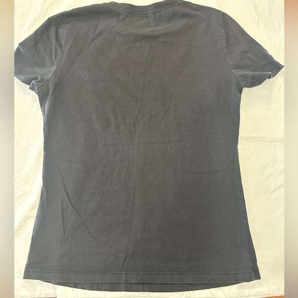 Black FACE Graphic Jersey Top - Picture 2 of 2